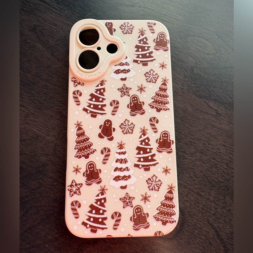 iPhone 16 Gingerbread Case